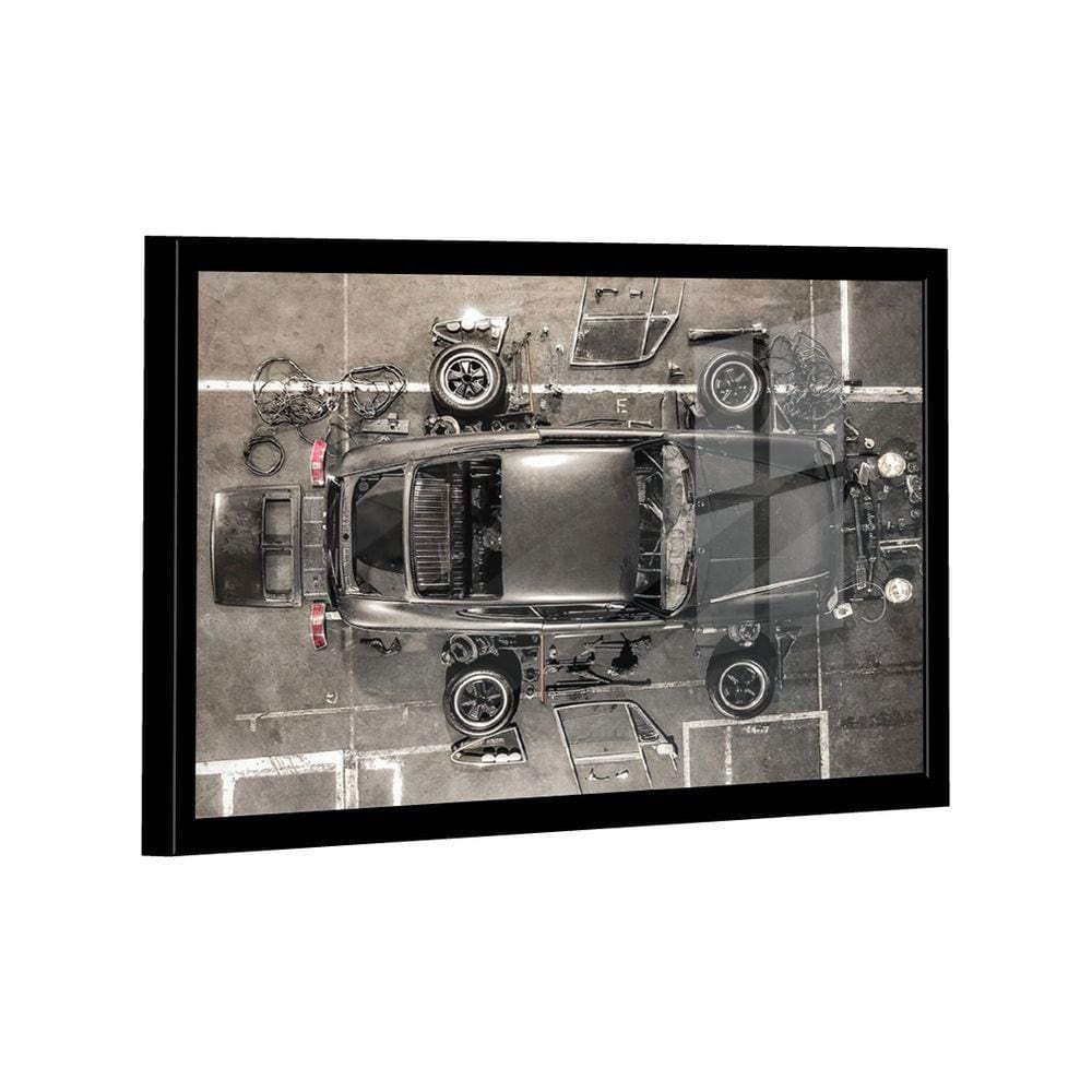 Quadro Porsche Reconstrução Br Artes