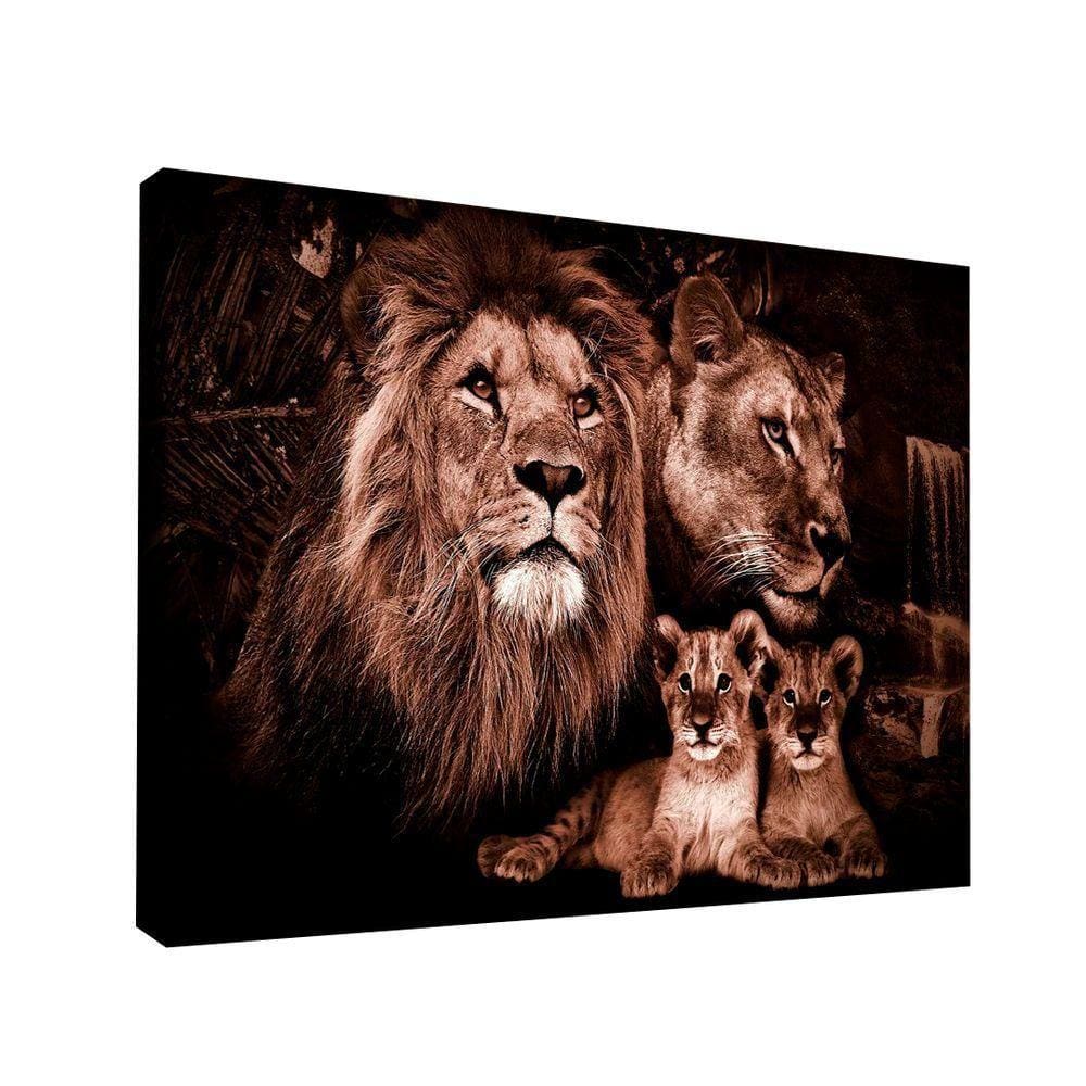 Quadro Família Unida -- Br Artes