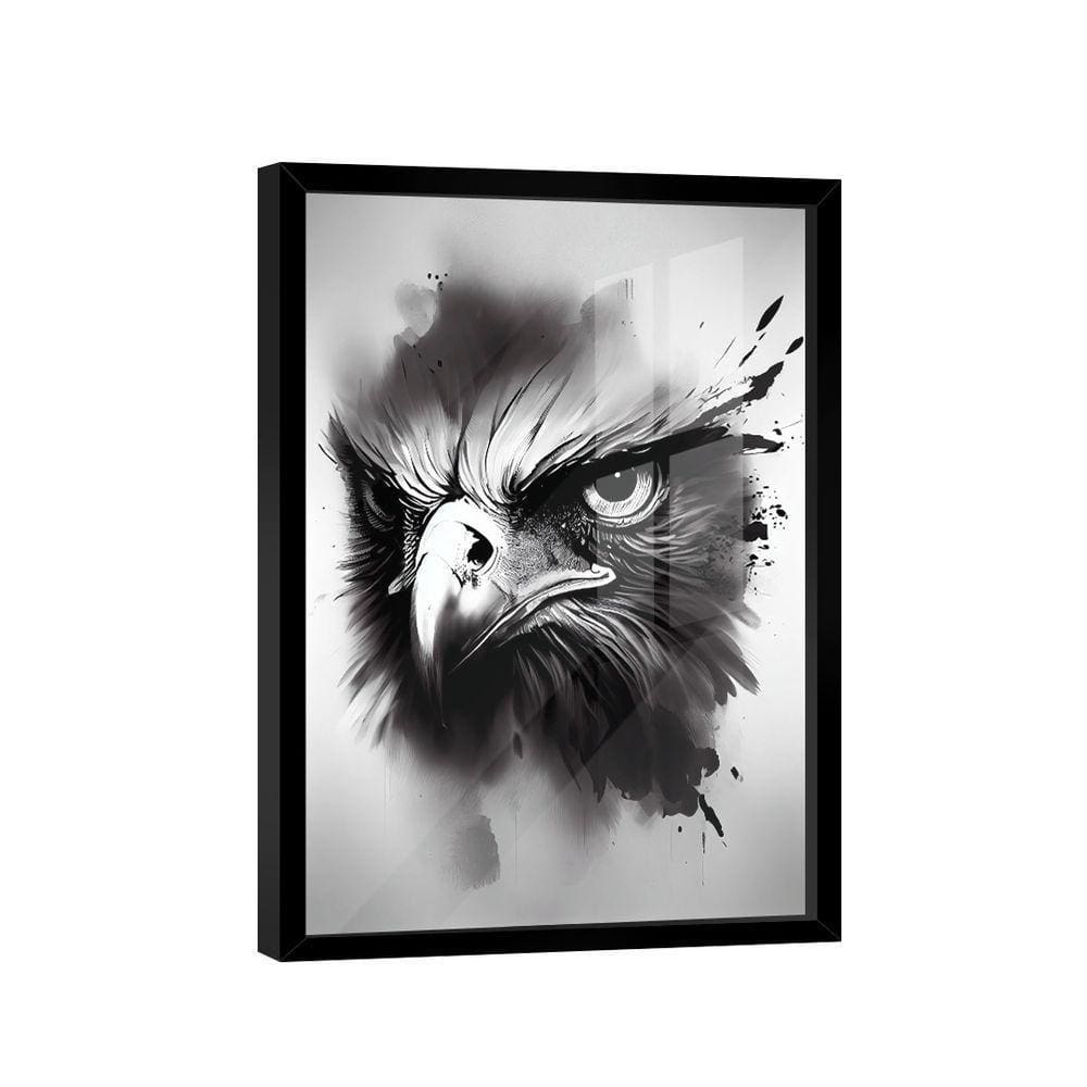 Quadro águia Black White -- Br Artes