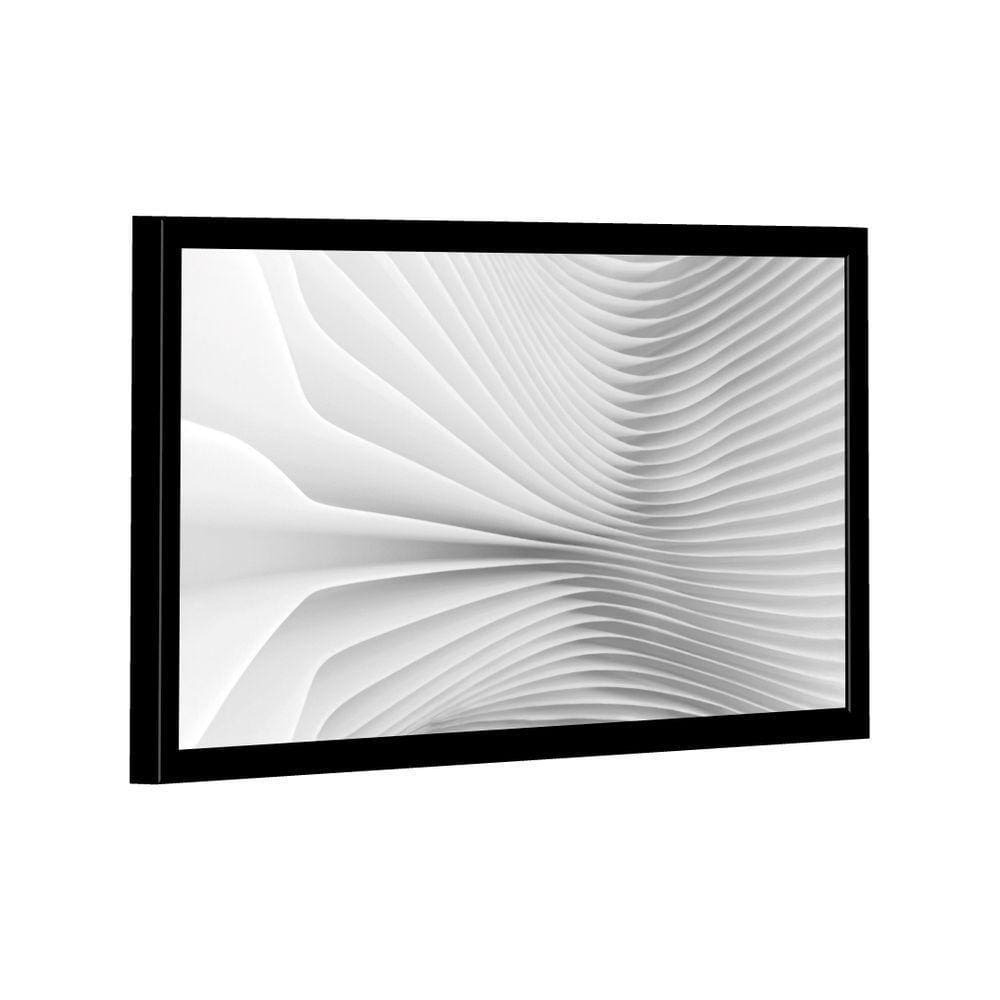 Quadro Linhas Brancas -- Br Artes