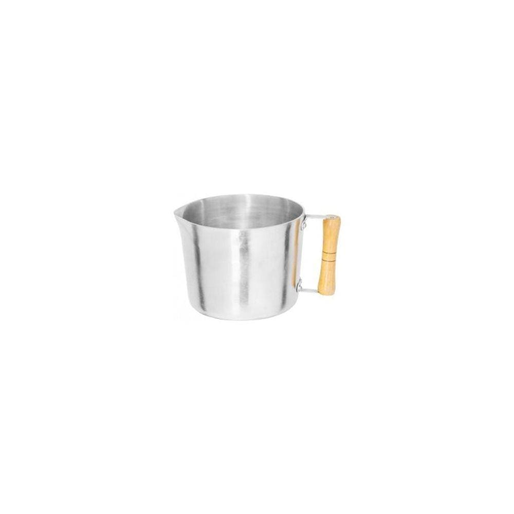 Canecão Em Alumínio Fundido - Cabo Em Madeira - Fervedor Em Aluminio Fundido - Capacidade 3,00L - Canecão N° 18