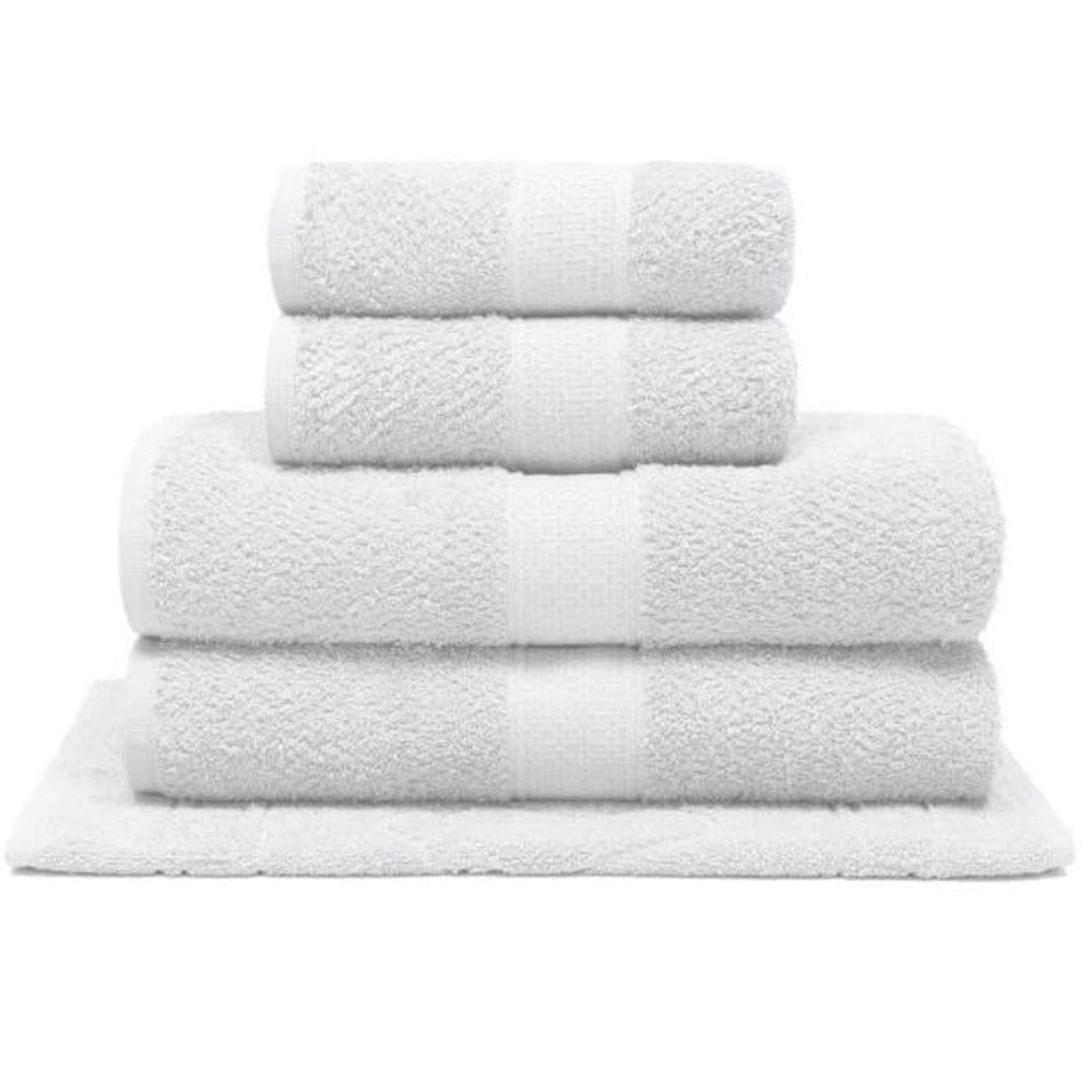 Jogo De Toalha 5 Peças Buettner Linha Nobre Natural Branco