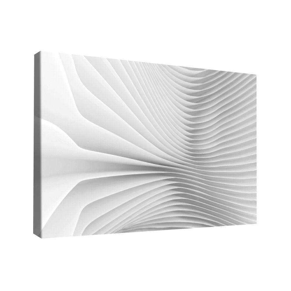 Quadro Linhas Brancas -- Br Artes