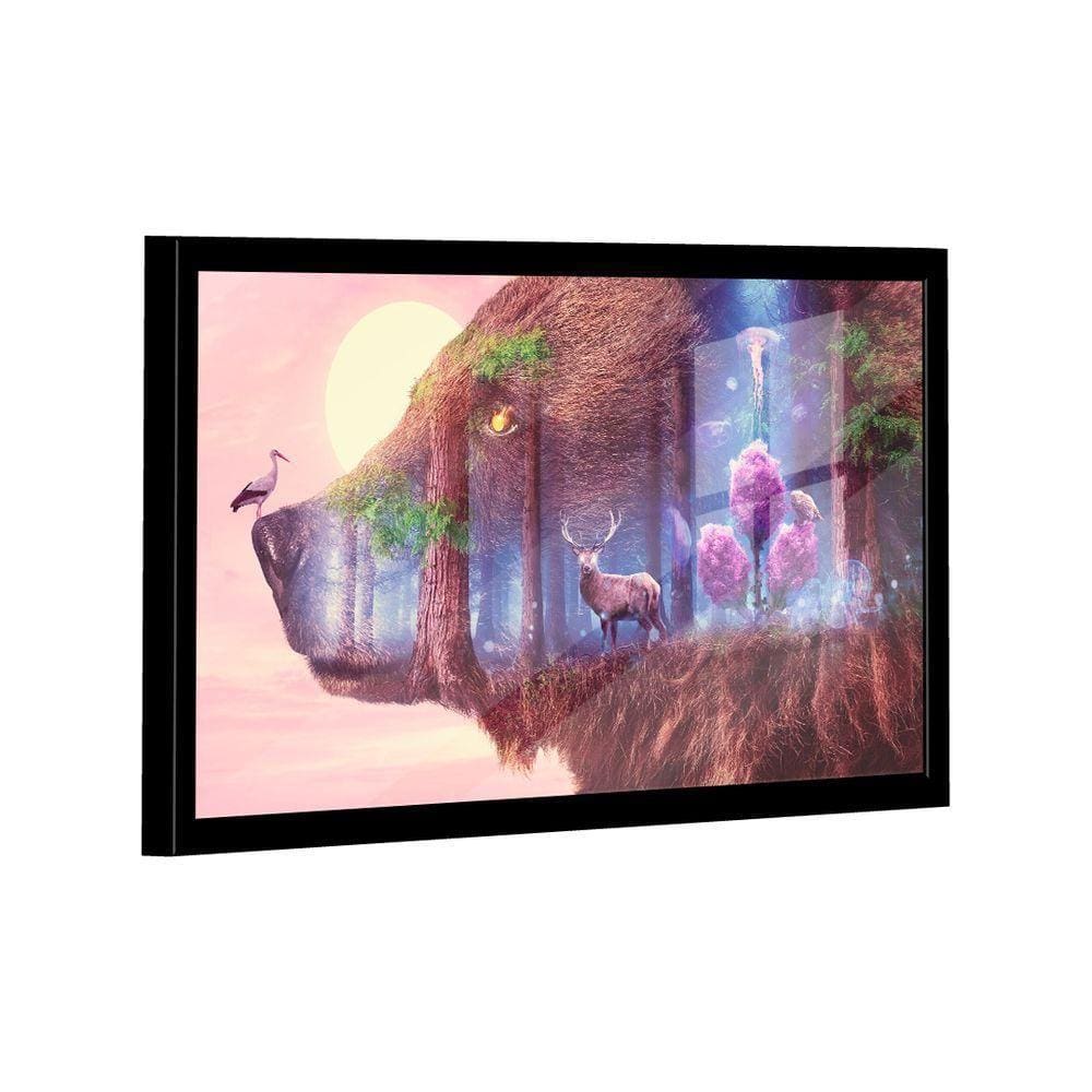 Quadro Bear Vision -- Br Artes