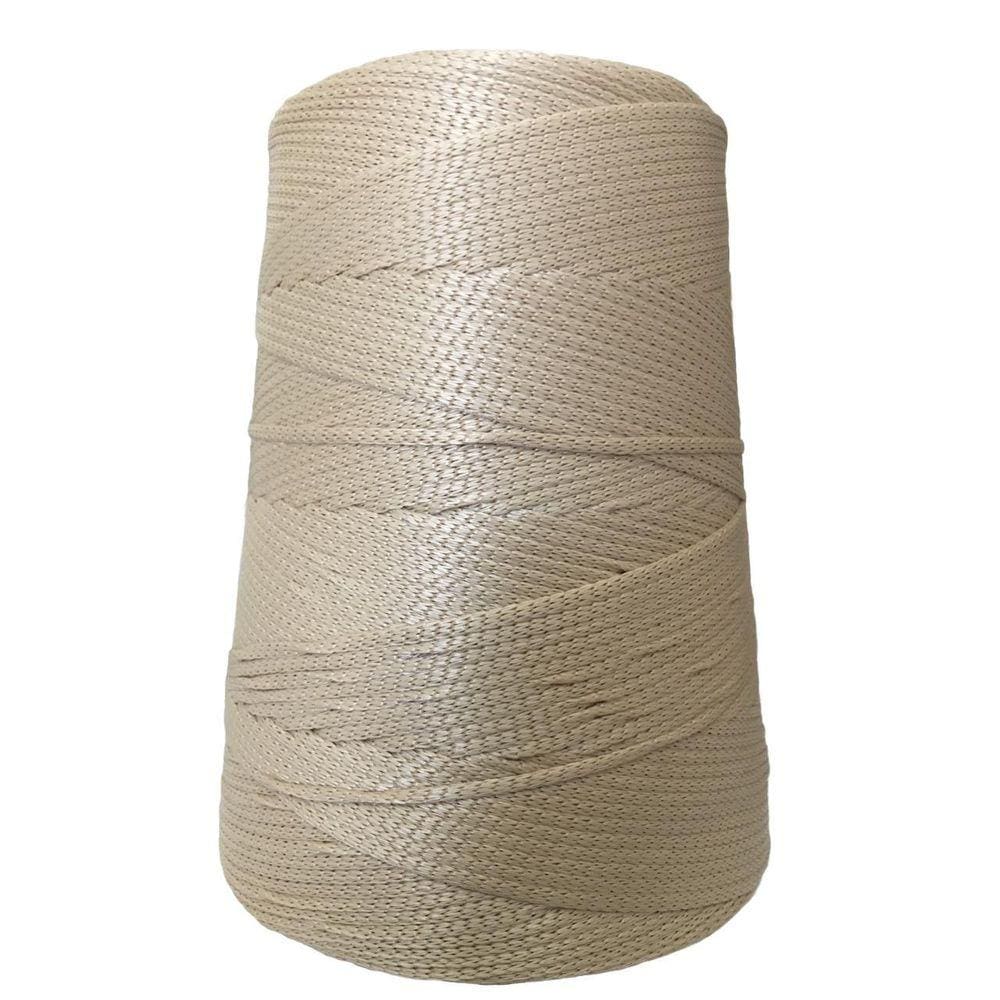 Fio Náutico Cordão 500G 3Mm 500M Croche Trico Bolsa Juta