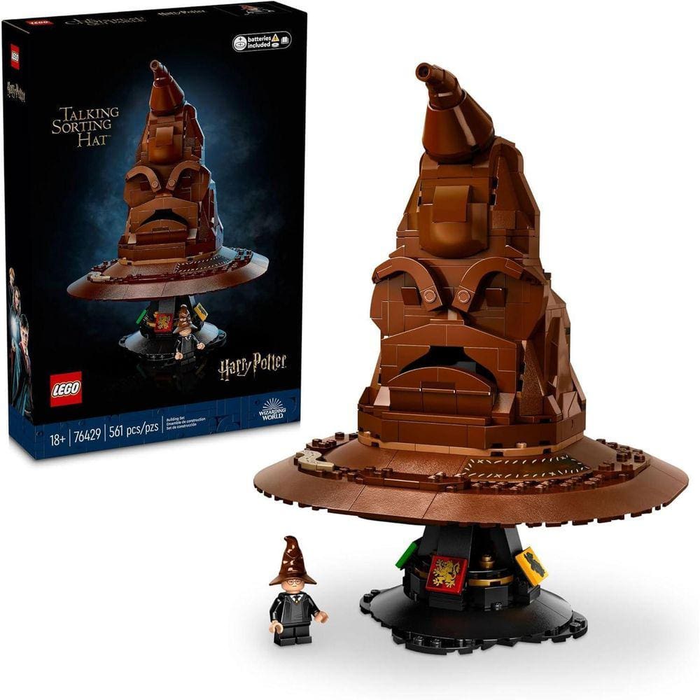 Lego Set Harry Potter 76429 Chapéu Seletor Falante 561 Peças