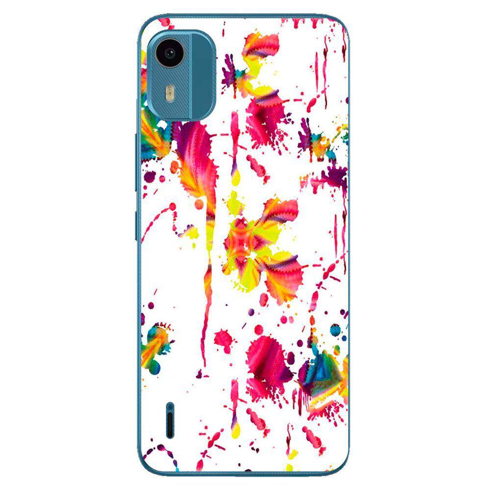 Capa Adesivo Skin205 Verso Para Nokia C12 Pro