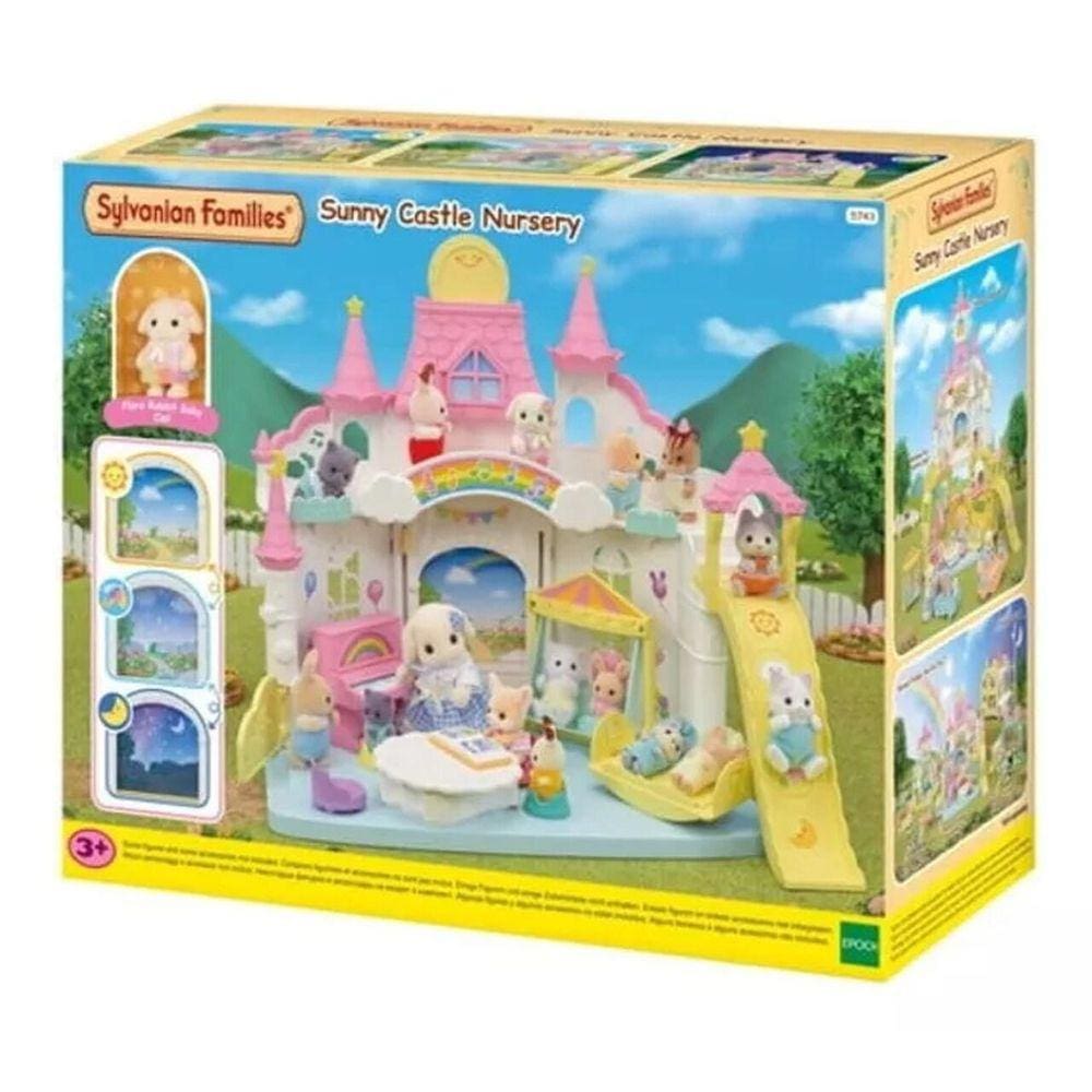 Castelo Ensolarado Jardim Da Infância Sylvanian Families