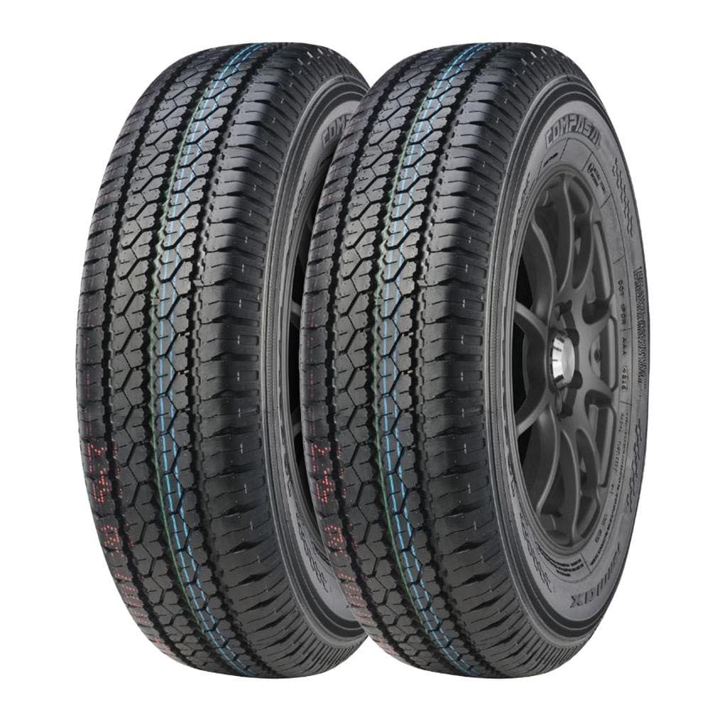 Pneu Aro 14 Compasal Vanmax 185R14C 100/102R - 2 Unidades