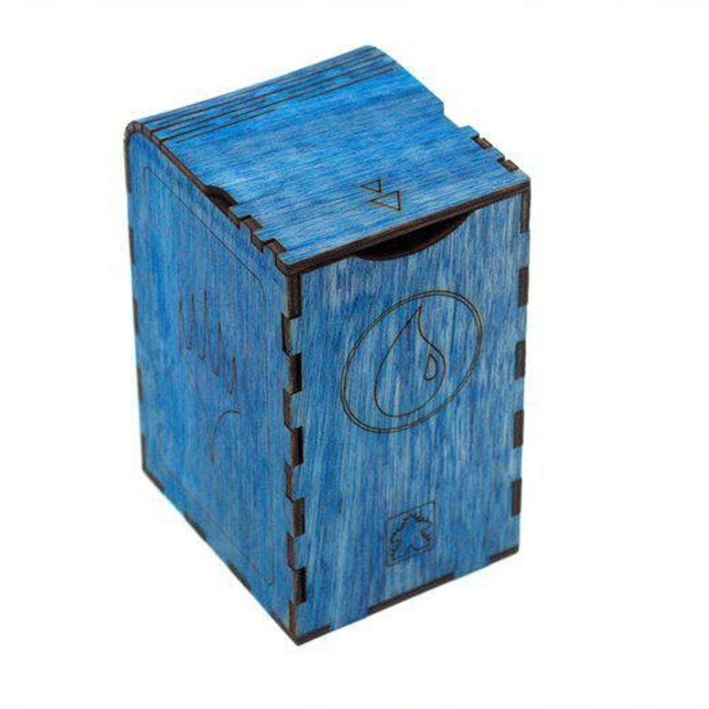 Deck Box Magic Card Games Dragon Shield- AZUL-Meeple Maiden