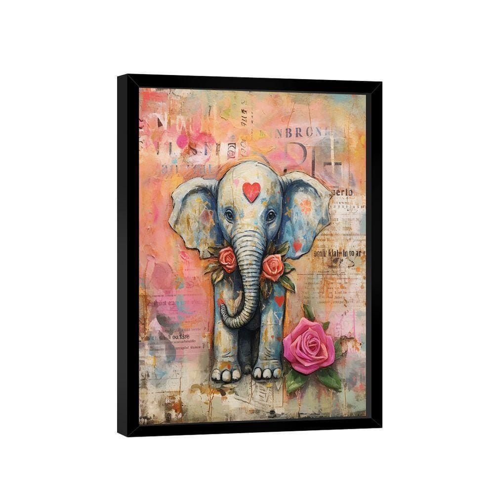 Quadro Elephant Love -- Br Artes