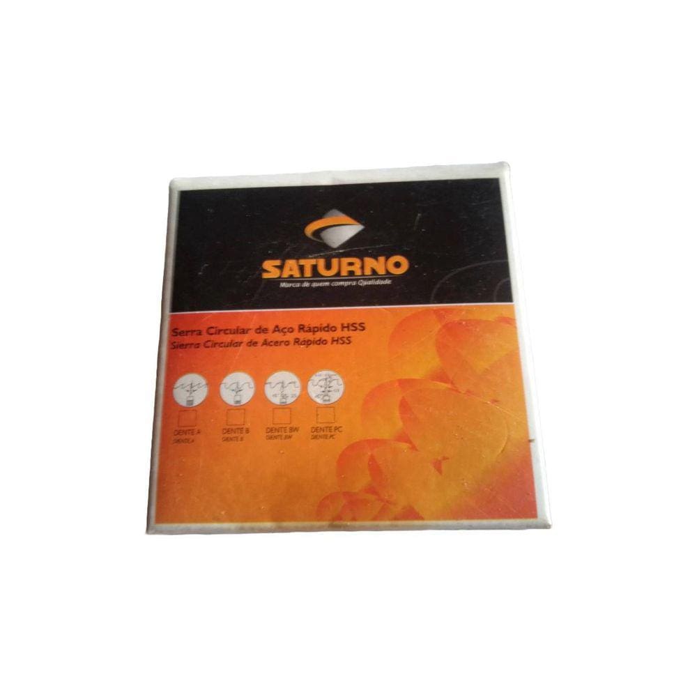 Serra Circular Aço Rápido Hss 50 X 0,5 X 13 Mm 100 Z Saturno