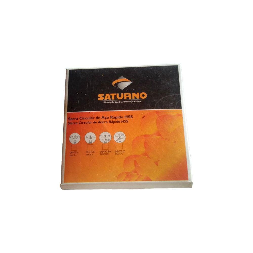 Serra Circular Aço Rápido Hss 40 X 2,0 X 10 Mm 48 Z Saturno