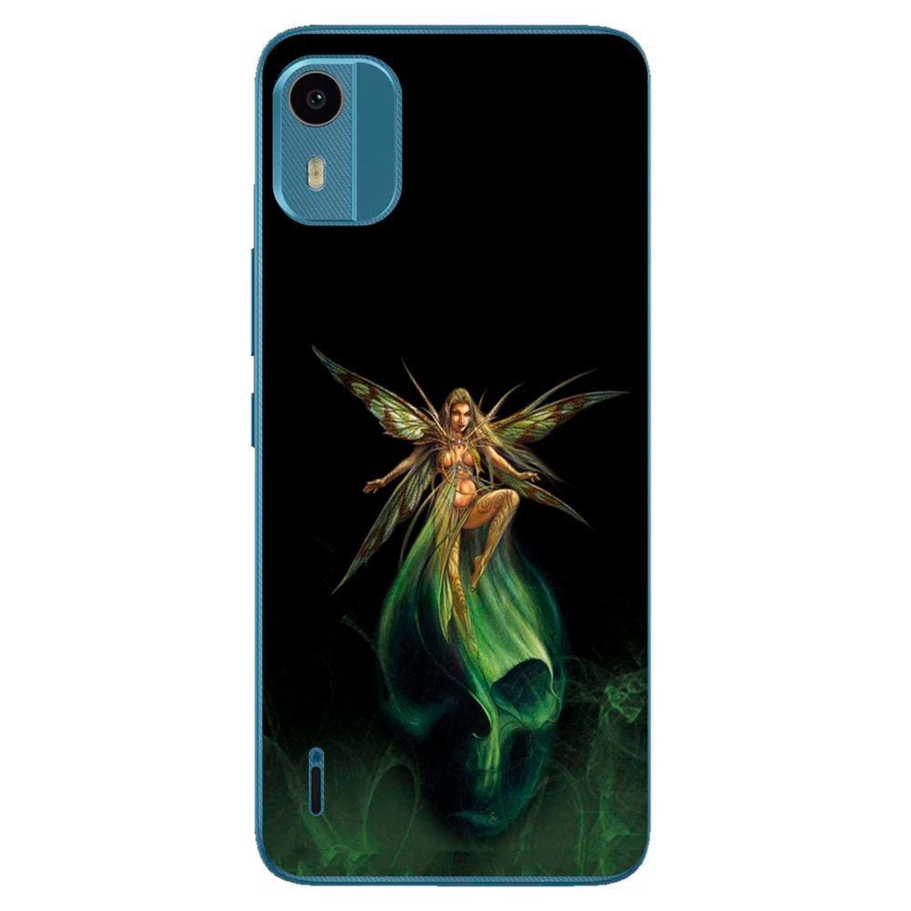 Capa Adesivo Skin063 Verso Para Nokia C12 Pro