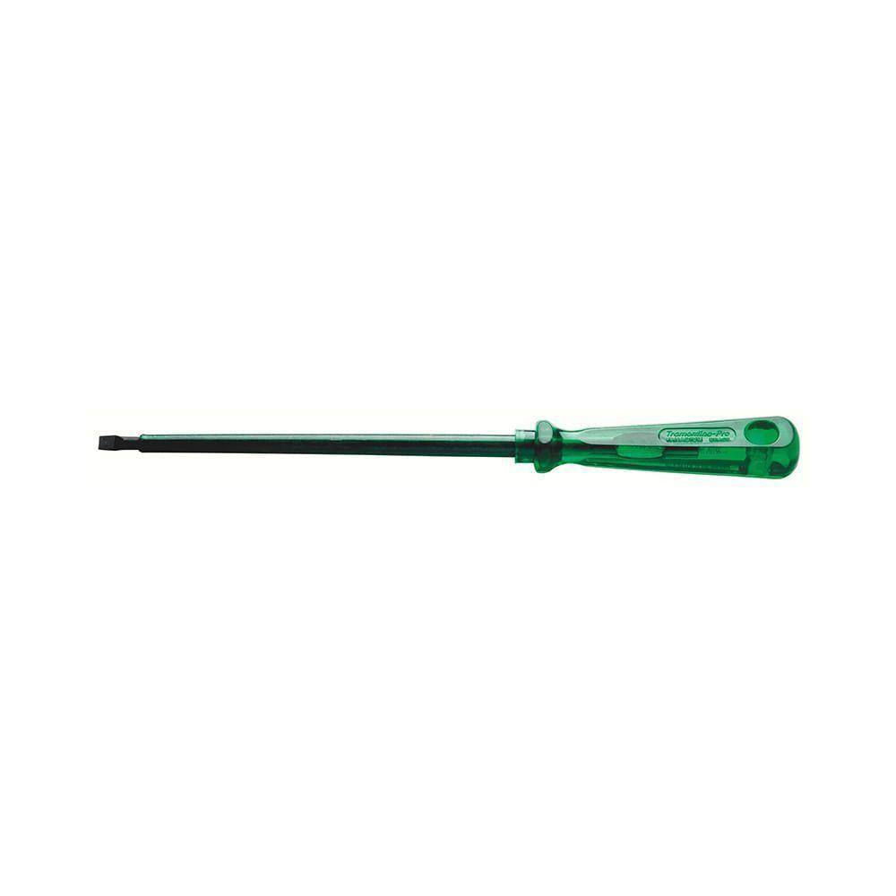 Chave De Fenda Isolada Ponta Chata Em Aço Cromo Vanádio 5x 100 Mm (3-16x4\") Pro - Tramontina