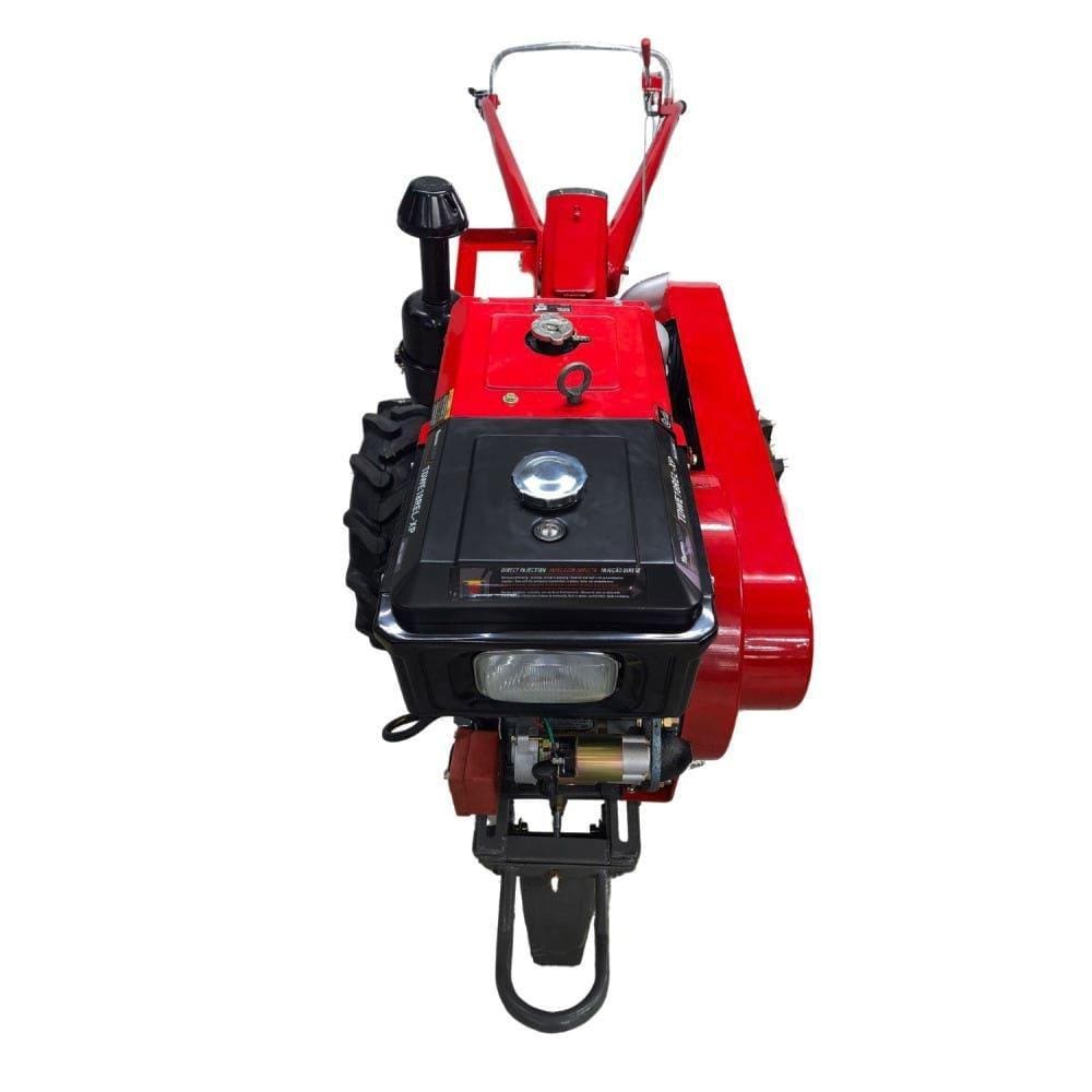 Microtrator 16,5HP Partida Elétrica à Diesel sem Enxada | Extra