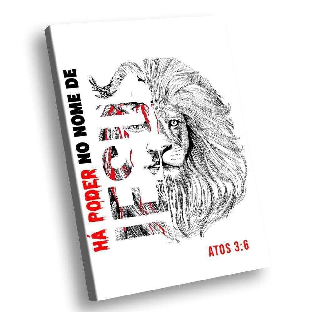 Quadro Há Poder No Nome De Jesus