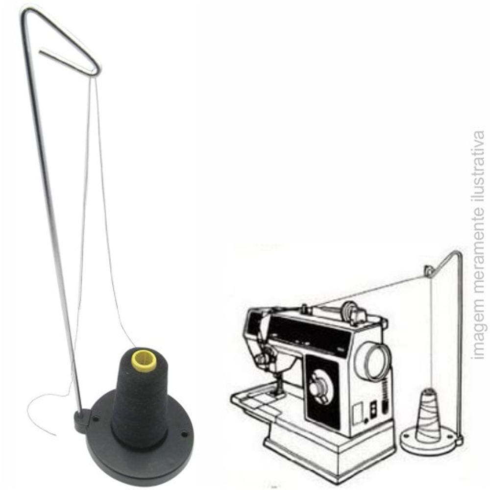 Porta Fio Linha 01 Cone De Linha Portátil Para Bordado E Costura  - 27449