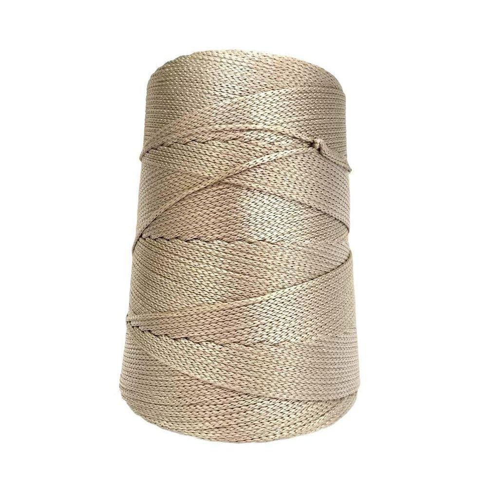 Fio Náutico Cordão 500G 3Mm 500M Croche Trico Bolsa Rami