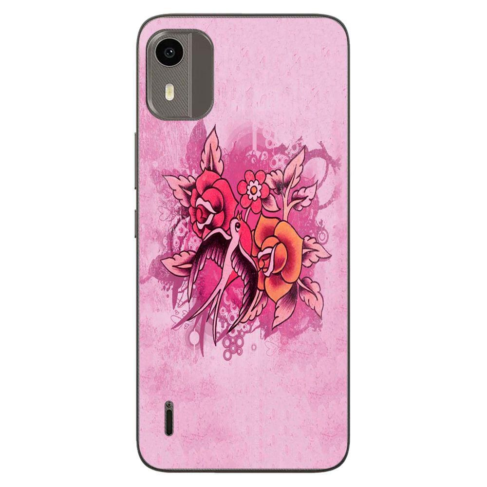 Capa Adesivo Skin007 Verso Para Nokia C12