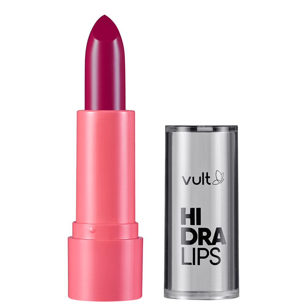 Vult Hidra Lips Rosa Intenso - Batom Cremoso 3,6g