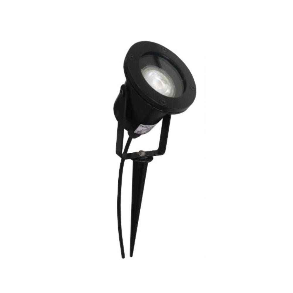 Espeto De Jardim Alumínio Para Lâmpada Led Dicroica Gu10