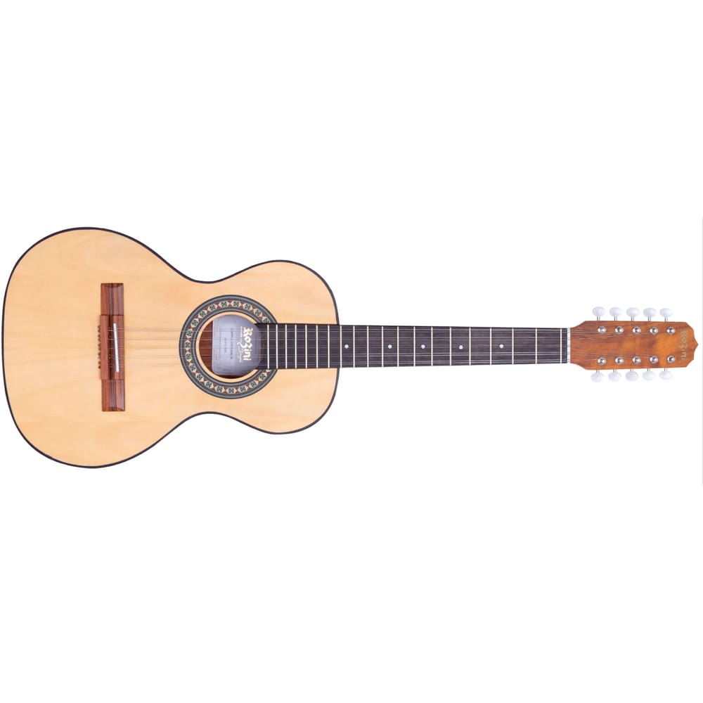 Viola Caipira Rozini Cinturada Acústica Fosca Imbuia Rv154.Ac.F.I