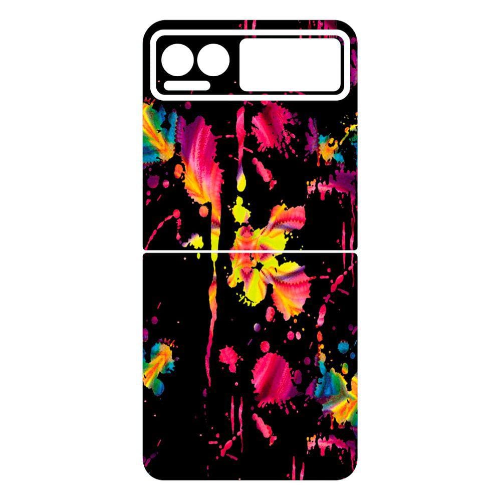 Capa Adesivo Skin206 Verso Para Motorola Razr 40