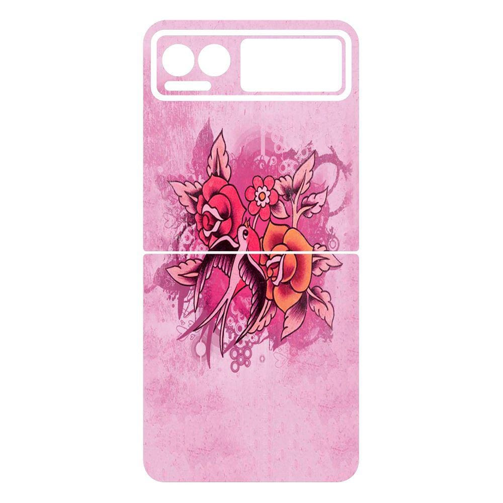 Capa Adesivo Skin007 Verso Para Motorola Razr 40