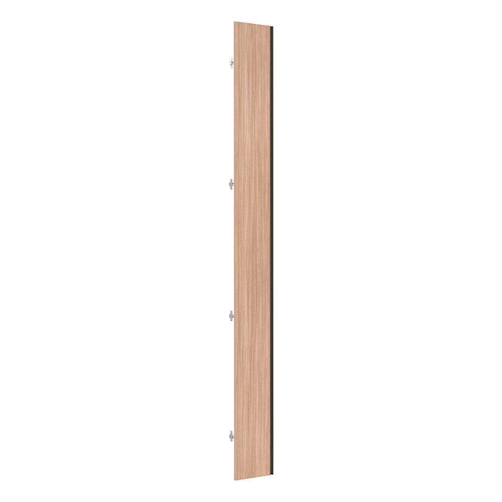 Porta Para Closet Individual 25cm Inox Cumaru