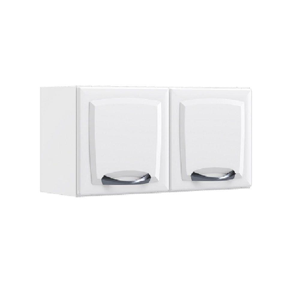 Armário Aéreo De Cozinha New Premium 2 Portas Itatiaia Branco Neve