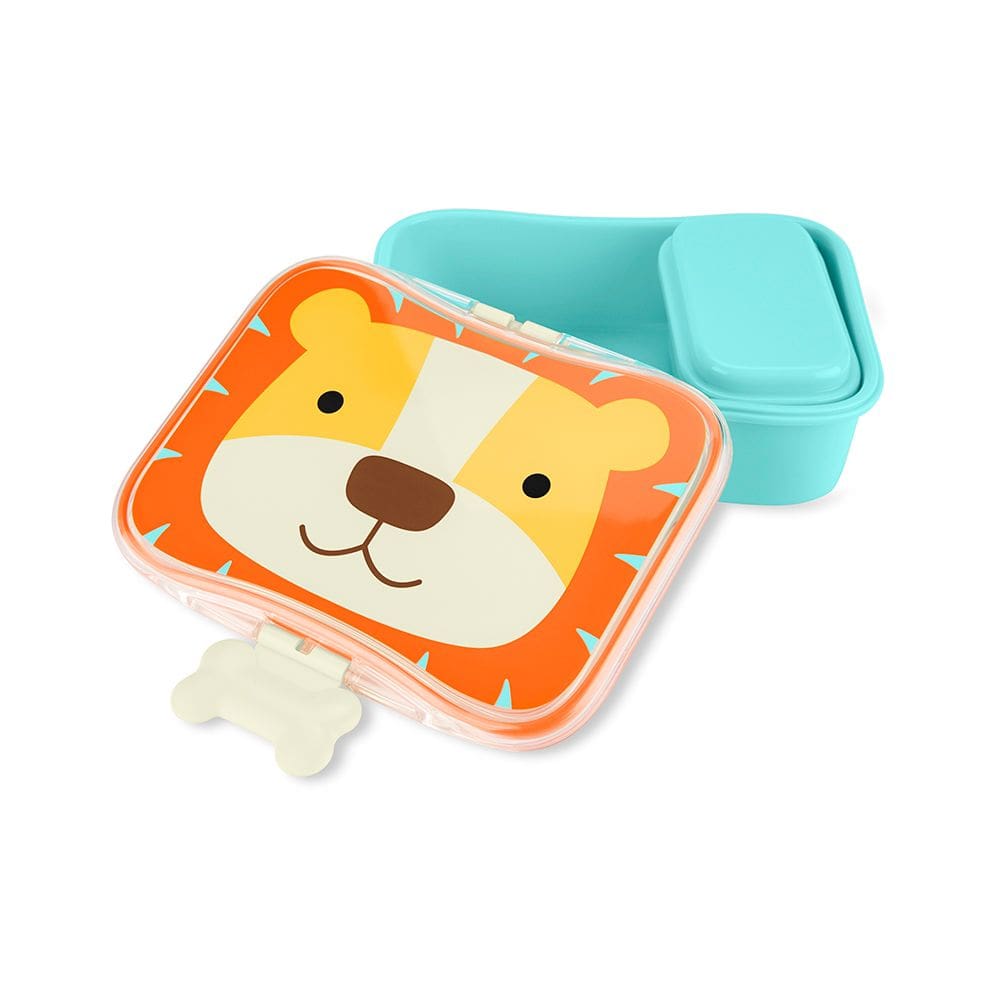 Kit Lanche Leão Zoo Skip Hop de Alta Qualidade e Seguro