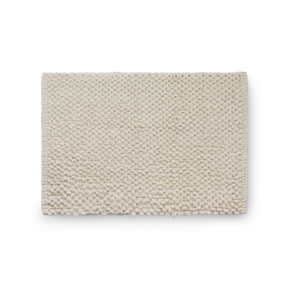 Tapete Banheiro Micro 60x40 Antiderrapante Camesa Bege