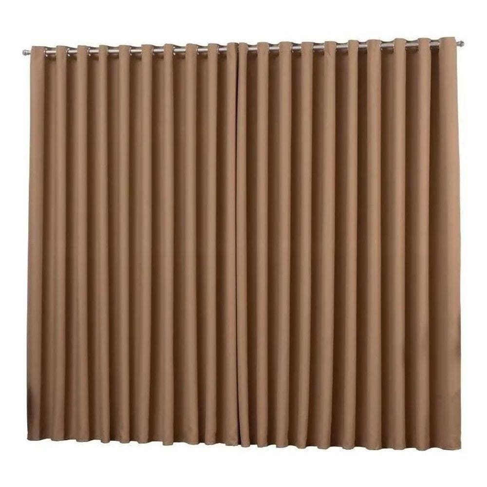 Cortina Blackout Avela Para Sala Quarto Em Tecido 2,00X1,30