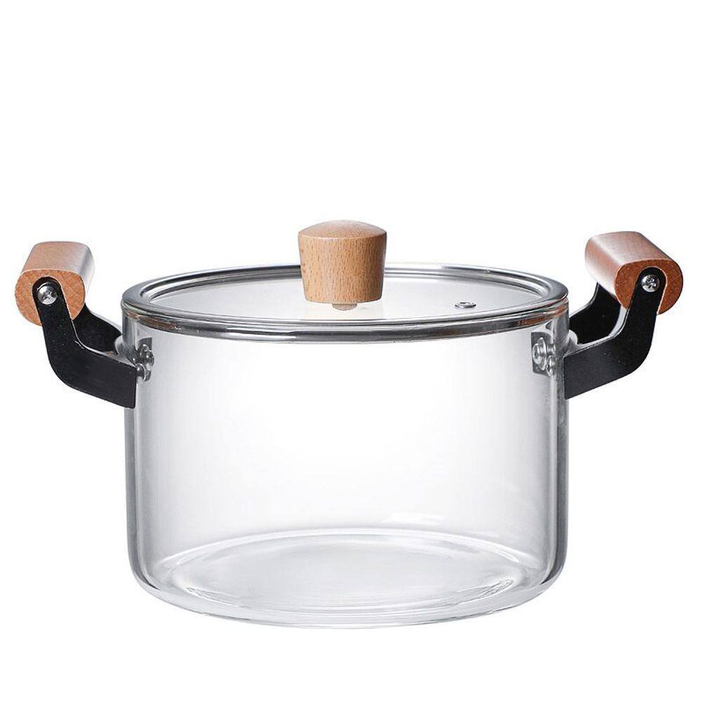 Panela Caçarola de Vidro Borossilicato 29x13,5cm 3,5 Litros