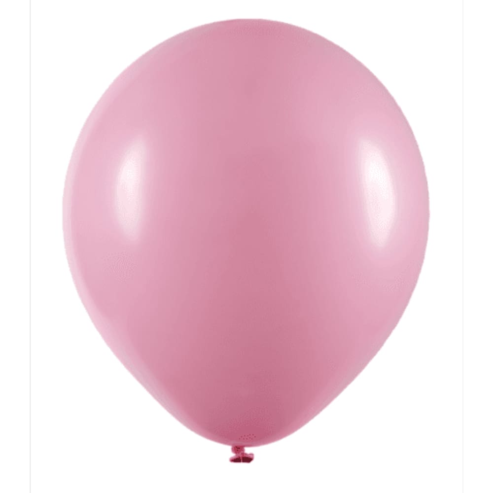 BALÃO LISO - ART-LATEX Nº16 - ROSA - Pacote com 12 unidades