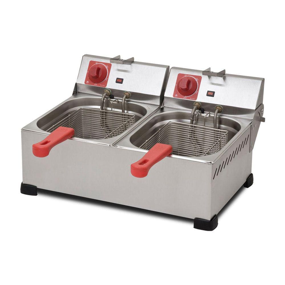 Fritadeira Elétrica Profissional 2 Cubas 12 Litros Marchesoni