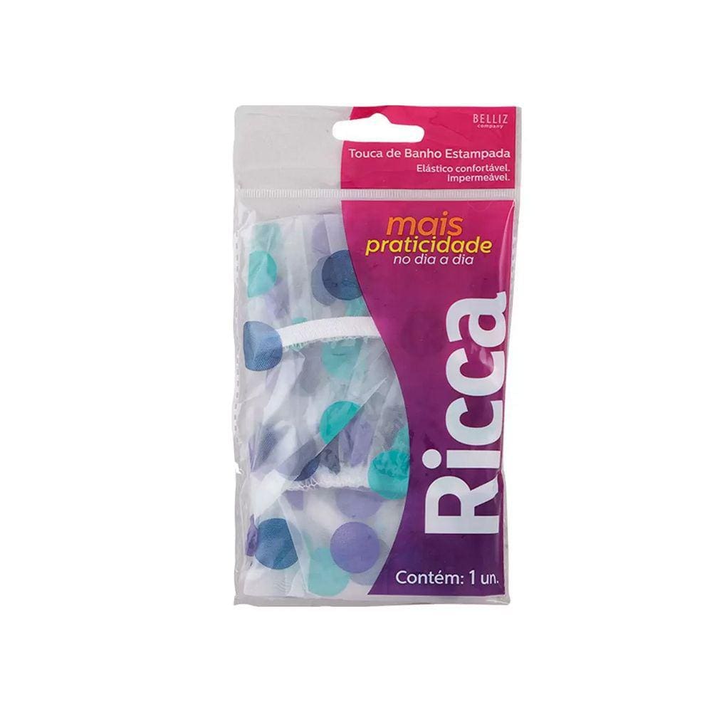 Touca Para Banho Estampada Ricca 392
