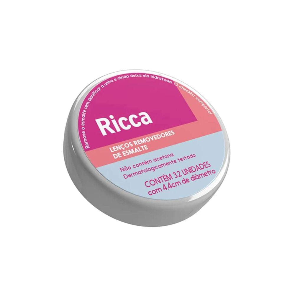 Lenco Removedor De Esmalte 32Un - Ricca 3702