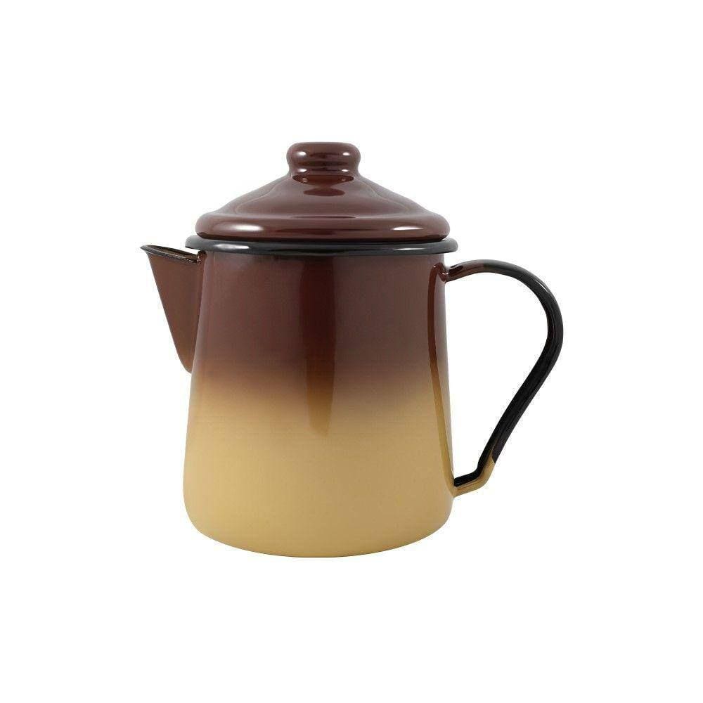 Leiteira Tradicional 12 Esmaltada Vermelha - 1100 ml - Ewel