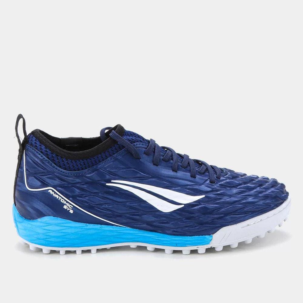 Chuteira Society Penalty Se7e XXI - Azul e Branco