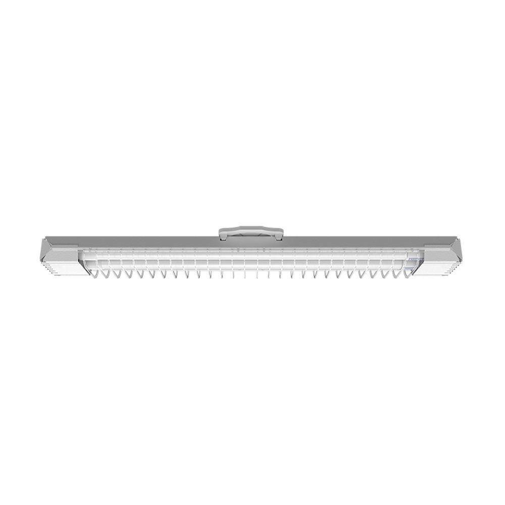Luminária Calha Lumifácil 60cm Com Lâmpadas 4000k Branco