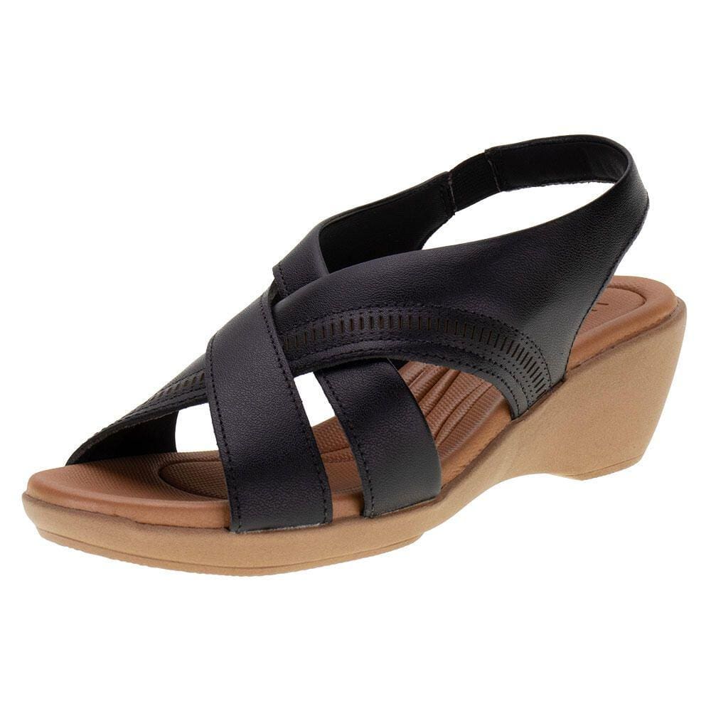Sandália Feminina Anabela Usaflex Ai0206
