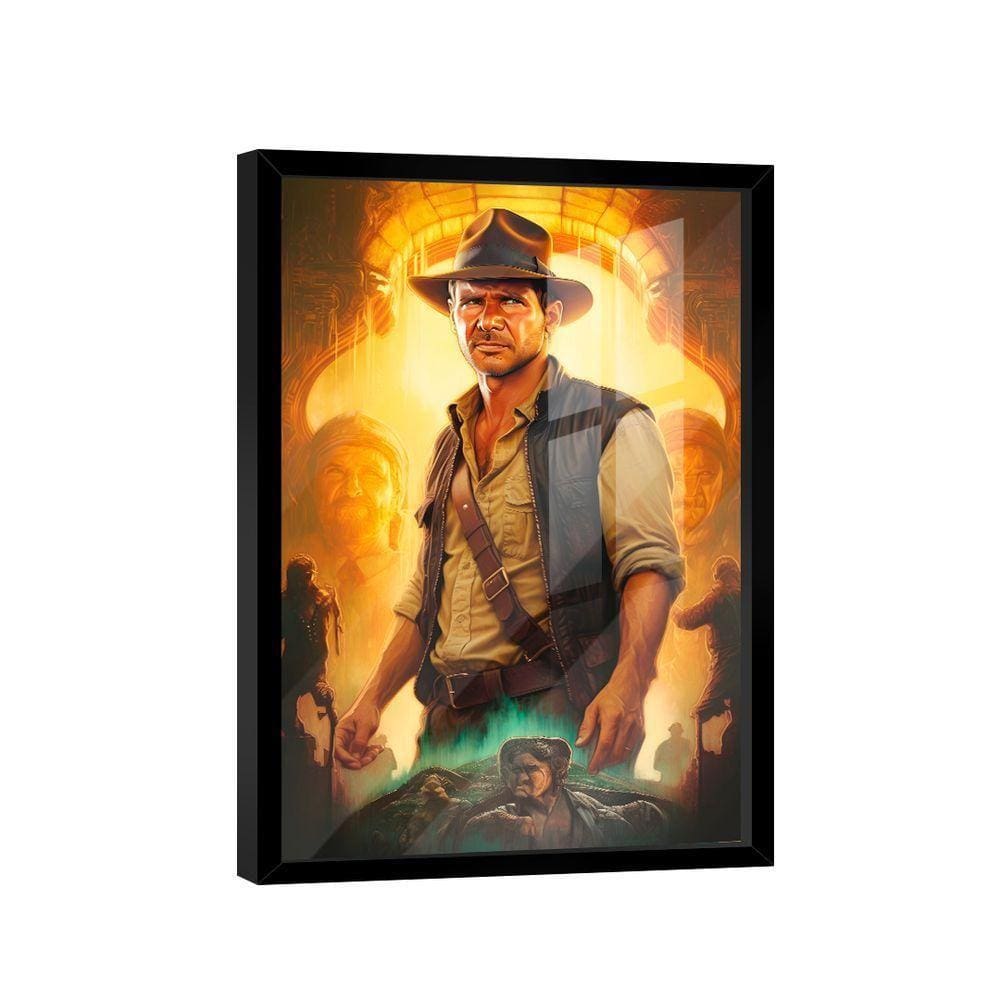 Quadro Indiana Jones Br Artes