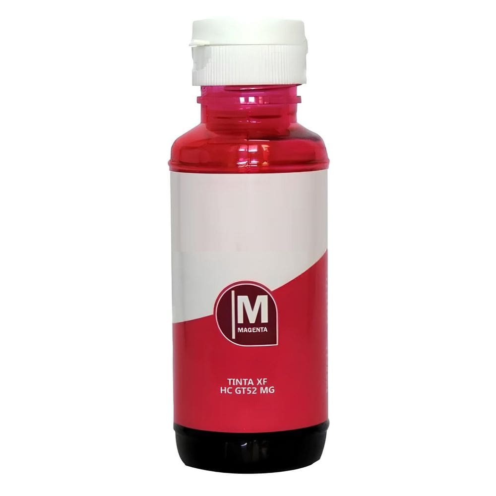 Refil de Tinta Compatível Para Impressora Smart Tank 515 GT52xl M0H55ALMagenta