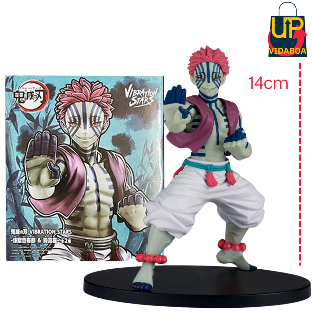 Boneco Demon Slayer - Akaza - Action Figure 14cm