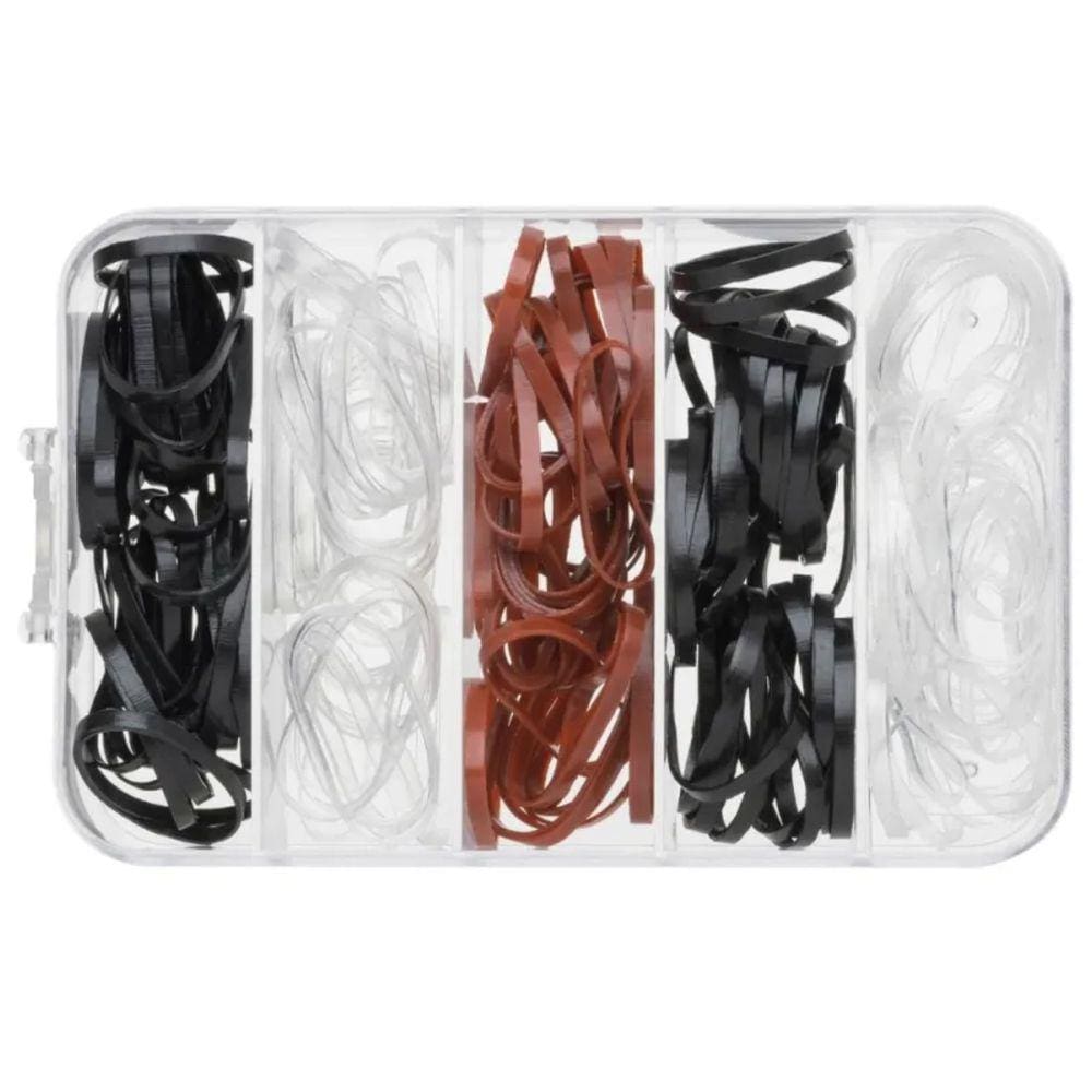 Elasticos Invisiveis 200 Pcs Com Case - Ricca 3344