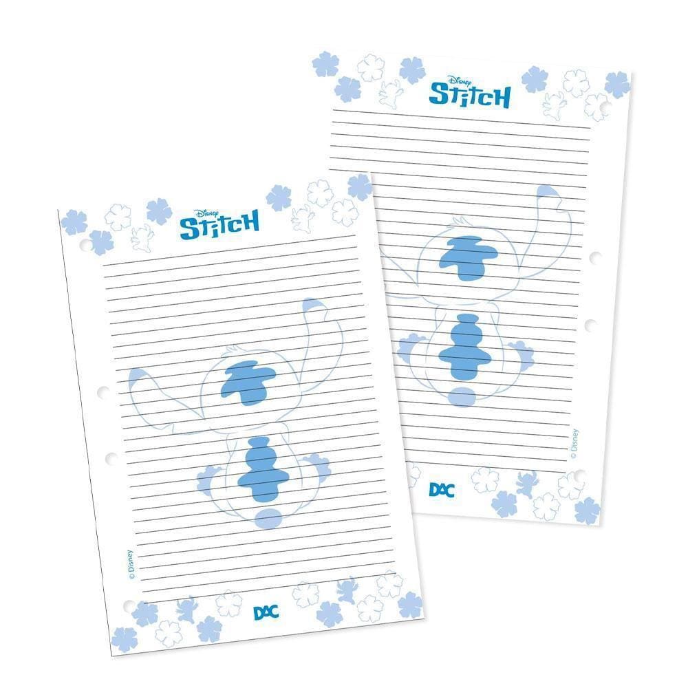 Refil Para Fichário Colegial 96Fls Disney Stitch Dac