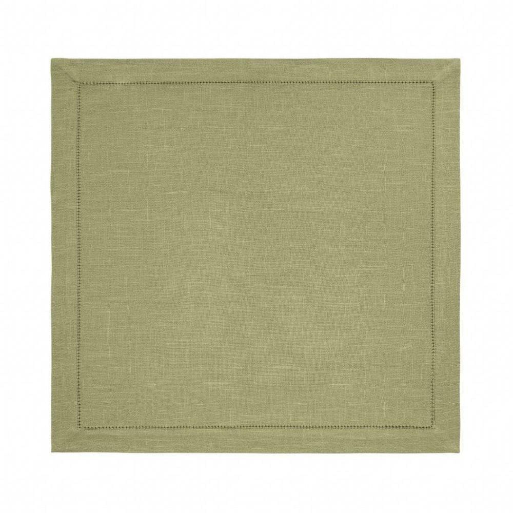 Guardanapo 100% Algodão Ponto Ajour 50cmx50cm Coloratta Taupe Mesa Posta