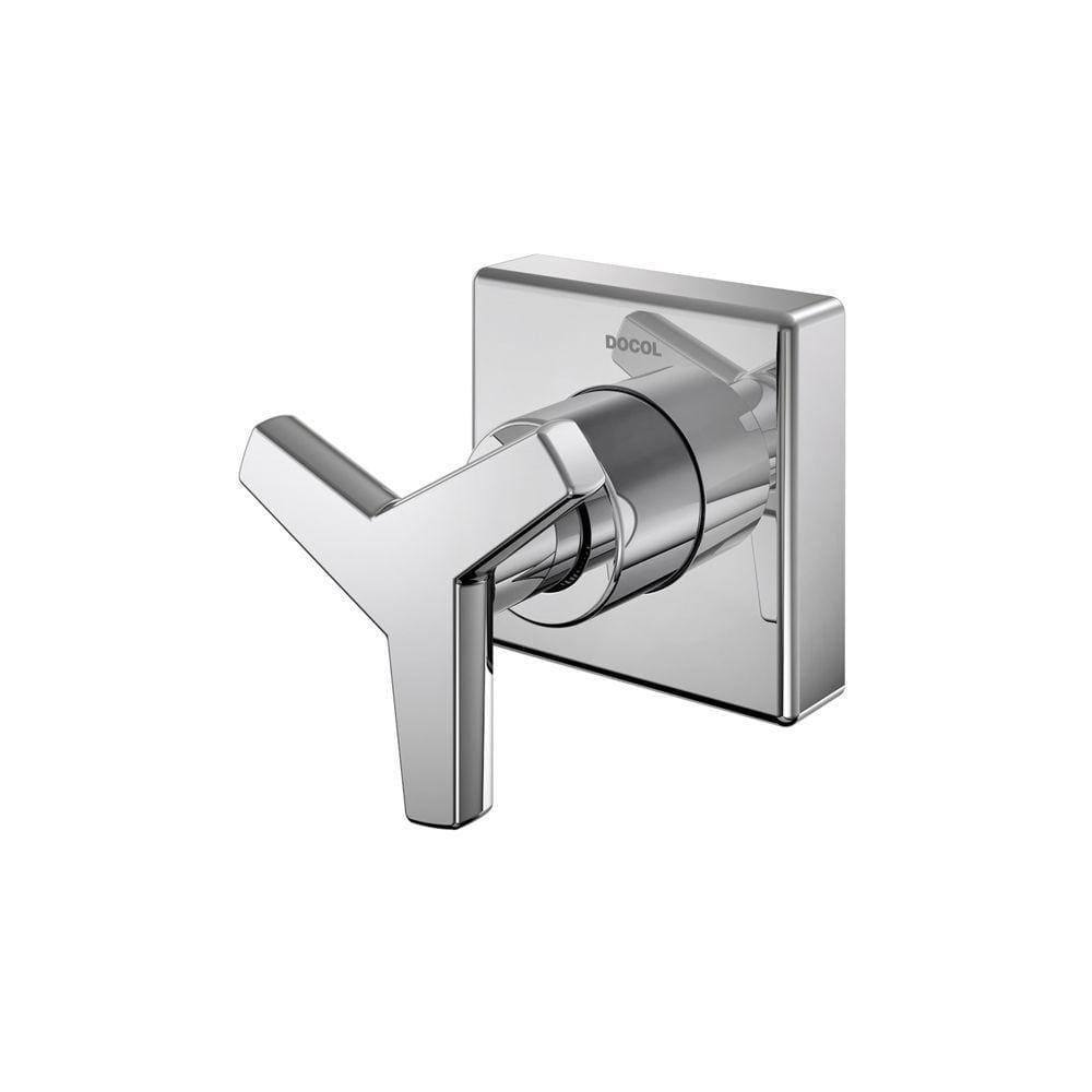 Acabamento Para Registro Docol City 877506 Para Base Deca 1-2”, 3-4” E 1” Cromado